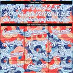 Personalized Orange White-Light Blue 3D Pattern Design Flowers Authentic Baseball Jersey Team Custom Name and Number