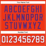 Personalized Orange White-Purple Authentic Baseball Jersey Team Custom Name and Number