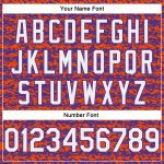 Personalized Orange White-Purple Authentic City Edition Basketball Jersey Team Custom Name and Number
