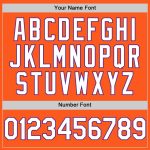 Personalized Orange White-Purple Mesh Authentic Throwback Baseball Jersey Team Custom Name and Number