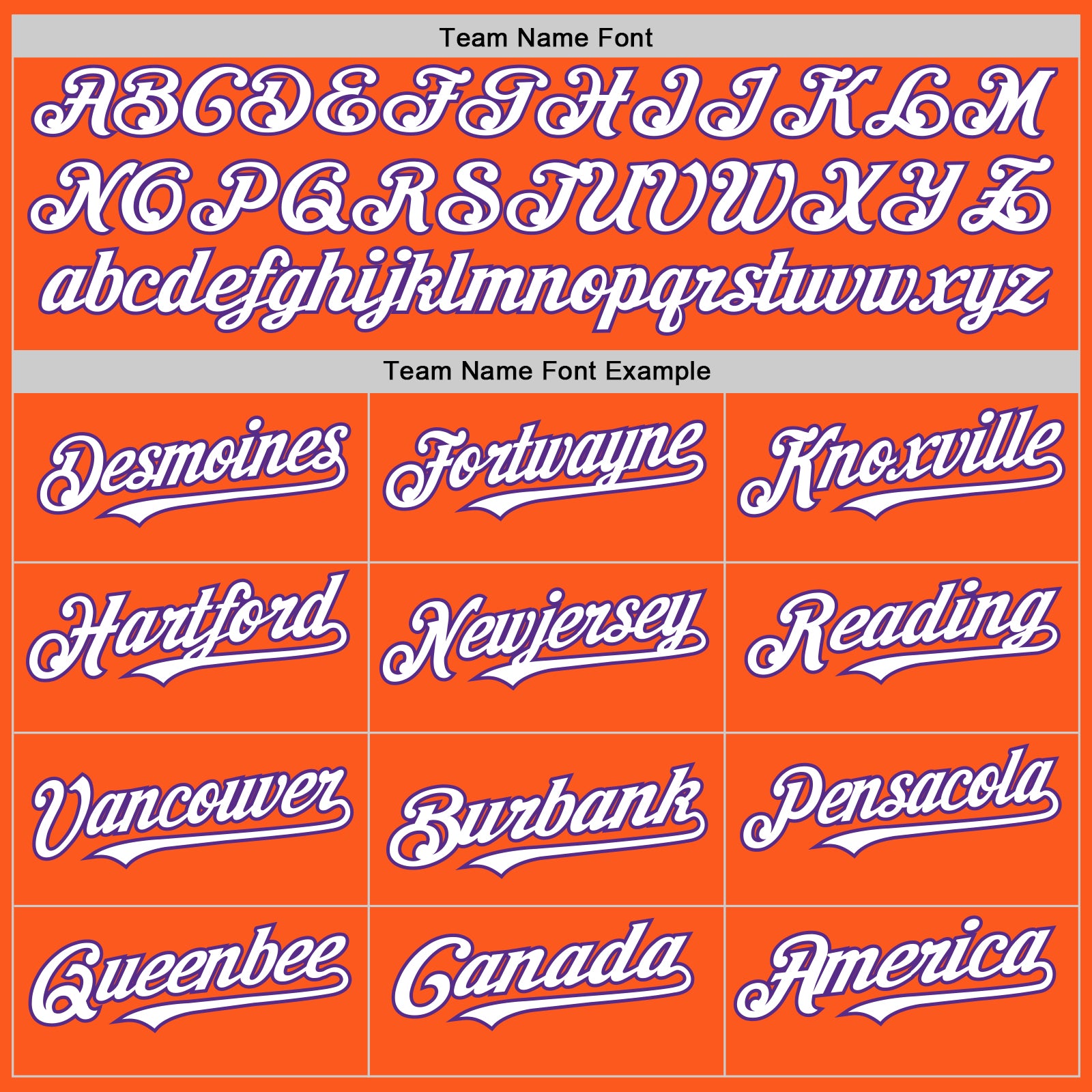 Personalized Orange White-Purple Mesh Authentic Throwback Baseball Jersey Team Custom Name and Number Personalized Orange White-Purple Mesh Authentic Throwback Baseball Jersey Team Custom Name and Number - Image 4