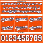 Personalized Orange White-Royal Authentic Basketball Shorts Team Custom Name and Number