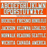 Personalized Orange White-Teal Mesh Authentic Football Jersey Team Custom Name and Number
