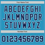 Personalized Panther Blue Navy-White Authentic Baseball Jersey Team Custom Name and Number