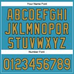Personalized Panther Blue Old Gold-Black 3D Pattern Design Football Jaguar Helmet And Ball Authentic Baseball Jersey Team Custom Name and Number