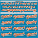 Personalized Panther Blue Orange-White Performance Vapor Golf Polo Shirt Team Custom Name and Number