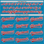 Personalized Panther Blue Red-White Performance Vapor Golf Polo Shirt Team Custom Name and Number