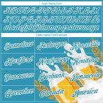 Personalized Panther Blue White 3D Pattern Design Oktoberfest Beer Festival Performance T-Shirt Team Custom Name and Number