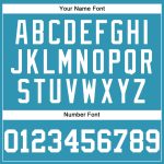 Personalized Panther Blue White Authentic Baseball Jersey Team Custom Name and Number
