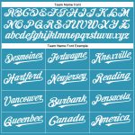 Personalized Panther Blue White Authentic Baseball Jersey Team Custom Name and Number