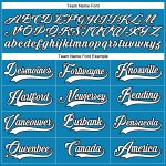 Personalized Panther Blue White-Black Hockey Lace Neck Jersey Team Custom Name and Number