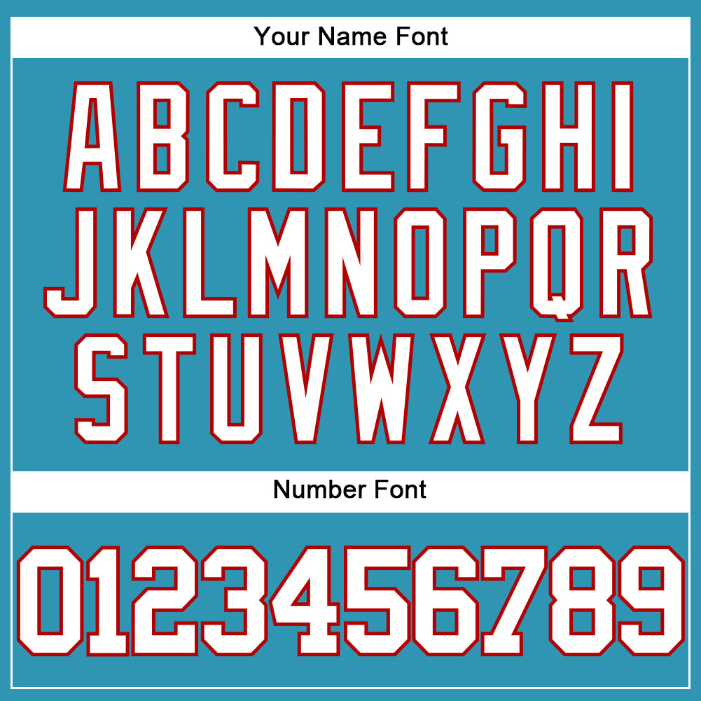 Personalized Panther Blue White-Red Authentic Baseball Jersey Team Custom Name and Number Personalized Panther Blue White-Red Authentic Baseball Jersey Team Custom Name and Number - Image 5