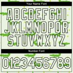 Personalized Pea Green Black 3D Pattern Design Crocodile Performance T-Shirt Team Custom Name and Number