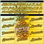 Personalized Pea Green Gold-Black 3D Pattern Design Hawaii Style Pineapple Performance T-Shirt Team Custom Name and Number