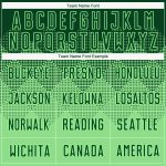 Personalized Pea Green Green Sublimation Soccer Uniform Jersey Team Custom Name and Number