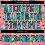 Personalized Pink Aqua-Black 3D Pattern Design Summer Holiday Fish Performance T-Shirt Team Custom Name and Number