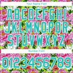 Personalized Pink Aqua-White 3D Pattern Design Northeast China Big Flower Authentic Baseball Jersey Team Custom Name and Number