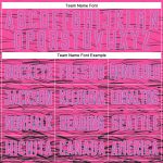 Personalized Pink Black-Light Blue Sublimation Soccer Uniform Jersey Team Custom Name and Number