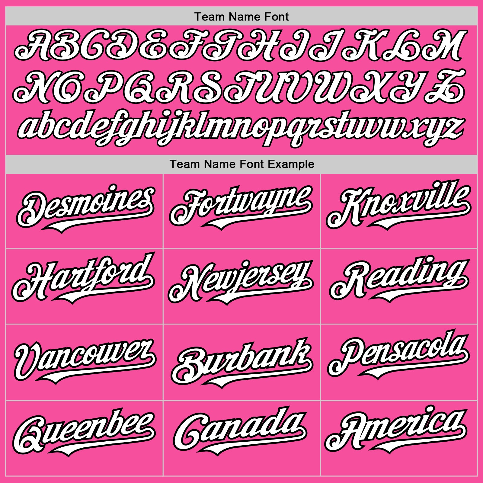 Personalized Pink Black Pinstripe White Two-Button Unisex Softball Jersey Team Custom Name and Number Personalized Pink Black Pinstripe White Two-Button Unisex Softball Jersey Team Custom Name and Number - Image 4