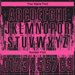Personalized Pink Black Sublimation Soccer Uniform Jersey