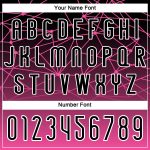 Personalized Pink Black-White Abstract Network Sublimation Volleyball Uniform Jersey Team Custom Name and Number