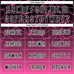 Personalized Pink Black-White Abstract Network Sublimation Volleyball Uniform Jersey Team Custom Name and Number