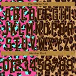 Personalized Pink Brown-Old Gold 3D Pattern Design Leopard Performance T-Shirt Team Custom Name and Number