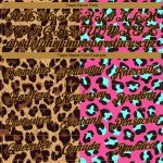 Personalized Pink Brown-Old Gold 3D Pattern Design Leopard Performance T-Shirt Team Custom Name and Number