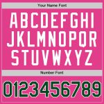 Personalized Pink Green-White Authentic Throwback Baseball Jersey Team Custom Name and Number