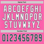 Personalized Pink Green-White Hockey Jersey Team Custom Name and Number