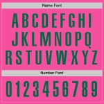 Personalized Pink Kelly Green Performance Golf Polo Shirt Team Custom Name and Number