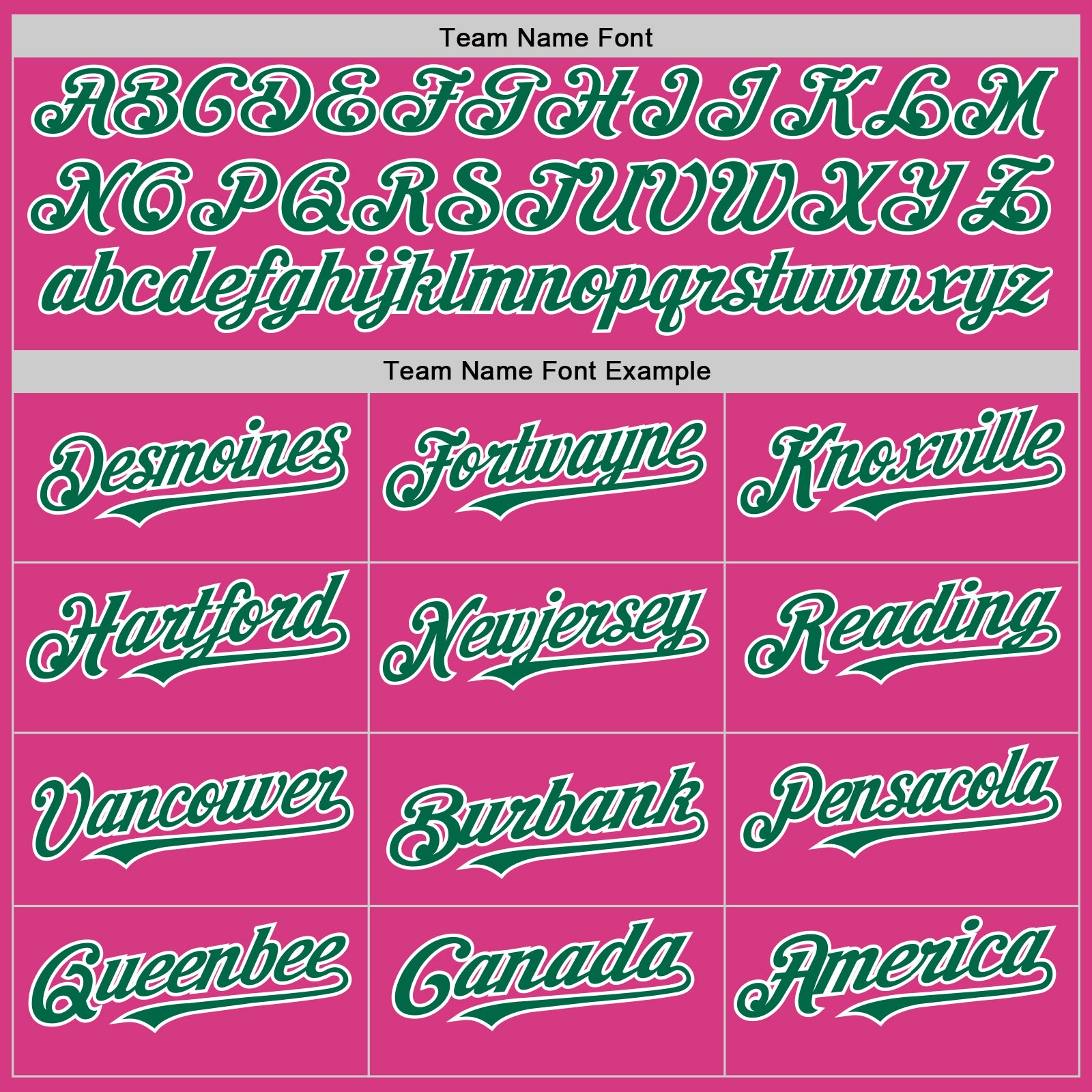 Personalized Pink Kelly Green-White Line Authentic Baseball Jersey Team Custom Name and Number Personalized Pink Kelly Green-White Line Authentic Baseball Jersey Team Custom Name and Number - Image 4