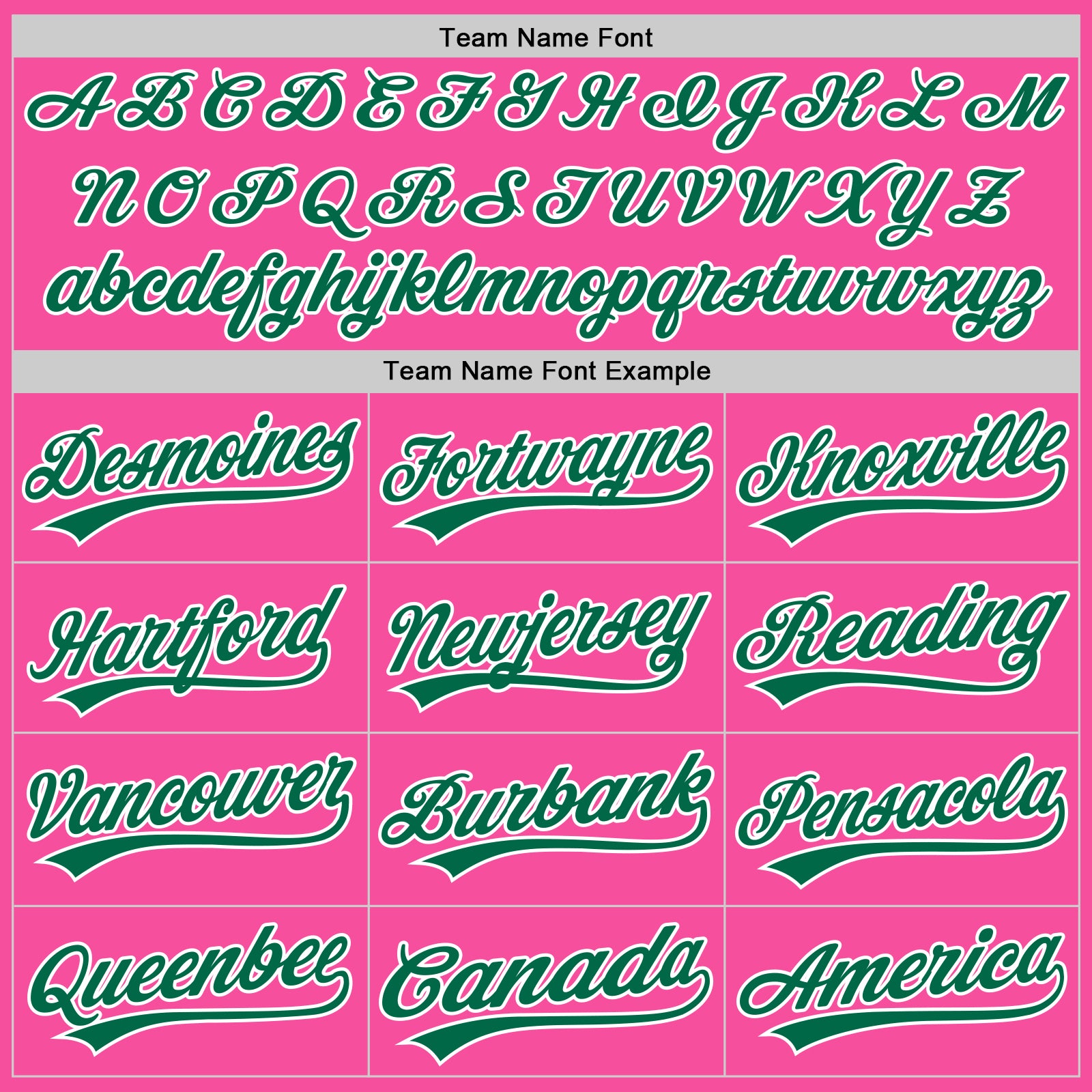 Personalized Pink Kelly Green-White Two-Button Unisex Softball Jersey Personalized Pink Kelly Green-White Two-Button Unisex Softball Jersey - Image 4