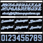 Personalized Pink Light Blue-Black Authentic Throwback Split Fashion Basketball Shorts Team Custom Name and Number