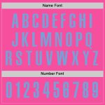 Personalized Pink Light Blue Performance Golf Polo Shirt Team Custom Name and Number