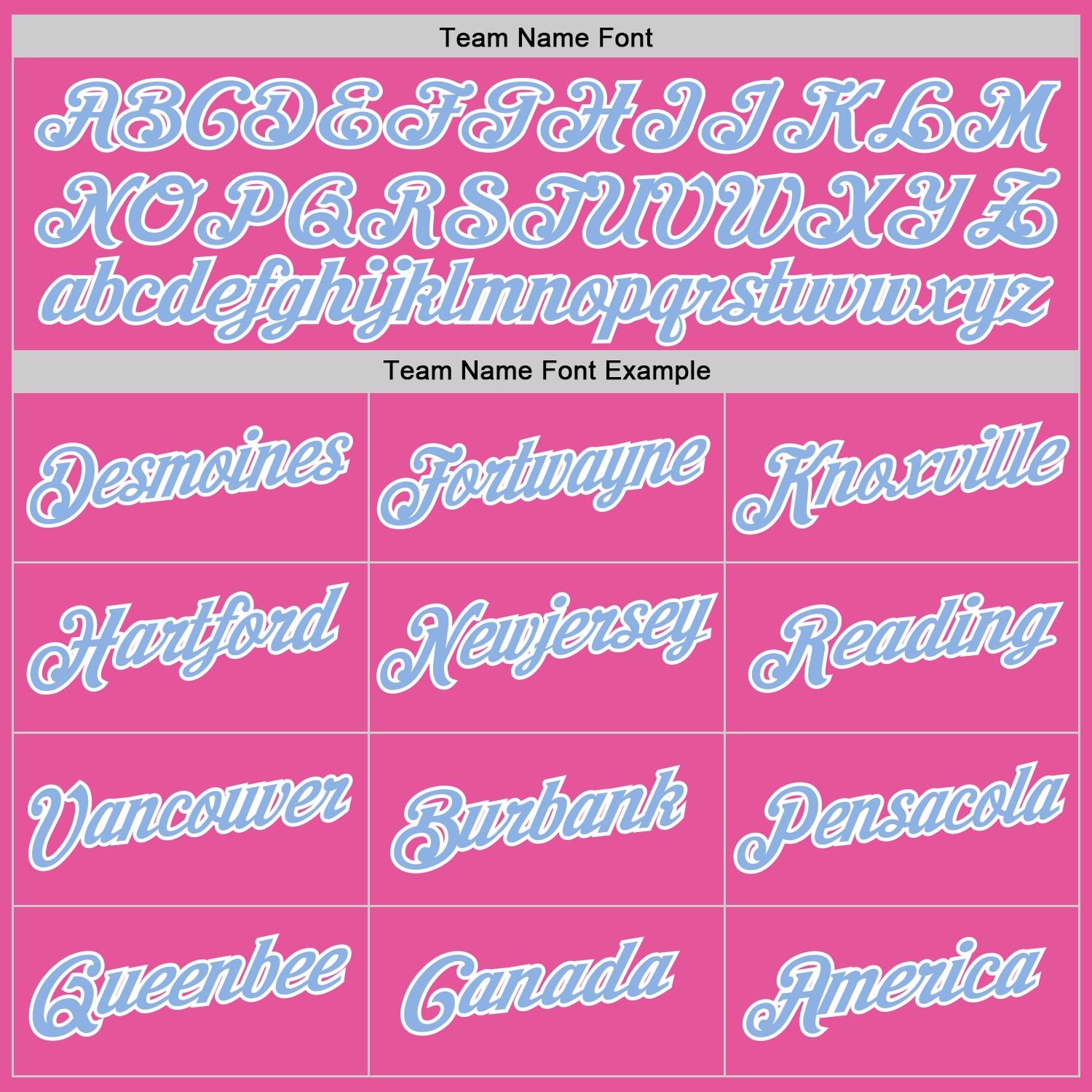 Personalized Pink Light Blue-White Performance T-Shirt Team Custom Name and Number Personalized Pink Light Blue-White Performance T-Shirt Team Custom Name and Number - Image 3
