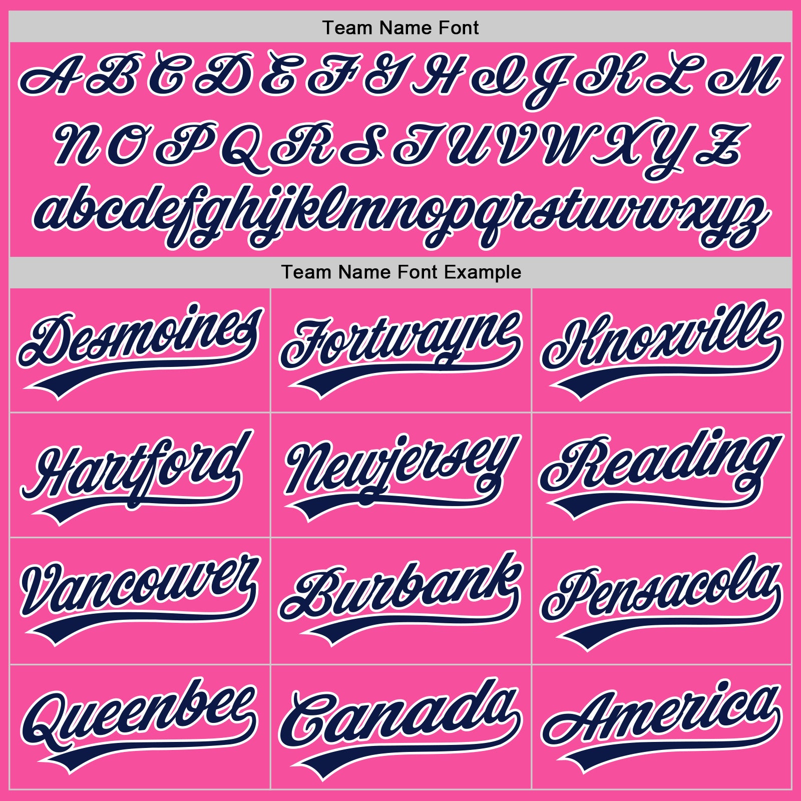 Personalized Pink Navy-White Authentic Baseball Jersey Personalized Pink Navy-White Authentic Baseball Jersey - Image 4
