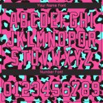 Personalized Pink Pink-Black 3D Pattern Design Leopard Authentic Baseball Jersey Team Custom Name and Number
