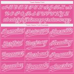Personalized Pink Pink-Camo 3D Pattern Design Authentic Baseball Jersey Team Custom Name and Number