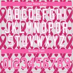 Personalized Pink Pink-White 3D Pattern Design Breast Cancer Authentic Baseball Jersey Team Custom Name and Number