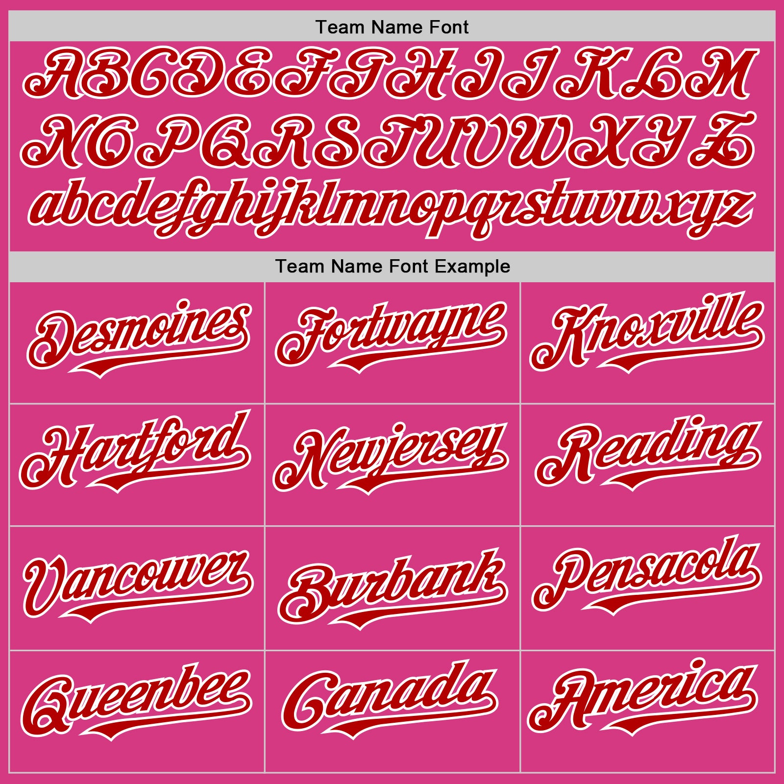 Personalized Pink Red-White Line Authentic Baseball Jersey Team Custom Name and Number Personalized Pink Red-White Line Authentic Baseball Jersey Team Custom Name and Number - Image 4