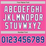 Personalized Pink Royal-Light Blue Authentic Split Fashion Baseball Jersey
