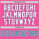 Personalized Pink Teal-White 3D Pattern Design Gradient Style Twinkle Star Authentic Baseball Jersey Team Custom Name and Number