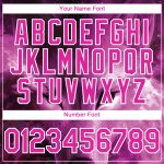 Personalized Pink White 3D Pattern Design Animal Wolf Authentic Baseball Jersey Team Custom Name and Number