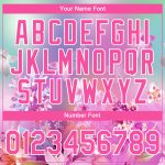 Personalized Pink White 3D Pattern Design Flowers Performance T-Shirt