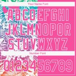 Personalized Pink White 3D Pattern Design Tropical Palm Leaves Performance Golf Polo Shirt Team Custom Name and Number