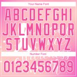 Personalized Pink White 3D Pink Ribbon Breast Cancer Awareness Month Women Health Care Support Authentic Baseball Jersey