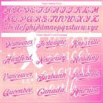 Personalized Pink White 3D Pink Ribbon Breast Cancer Awareness Month Women Health Care Support Authentic Baseball Jersey