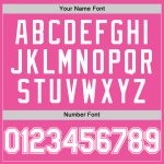 Personalized Pink White Authentic Sleeveless Baseball Jersey