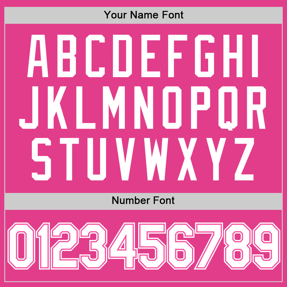 Personalized Pink White-Black Authentic Throwback Baseball Jersey Team Custom Name and Number Personalized Pink White-Black Authentic Throwback Baseball Jersey Team Custom Name and Number - Image 5
